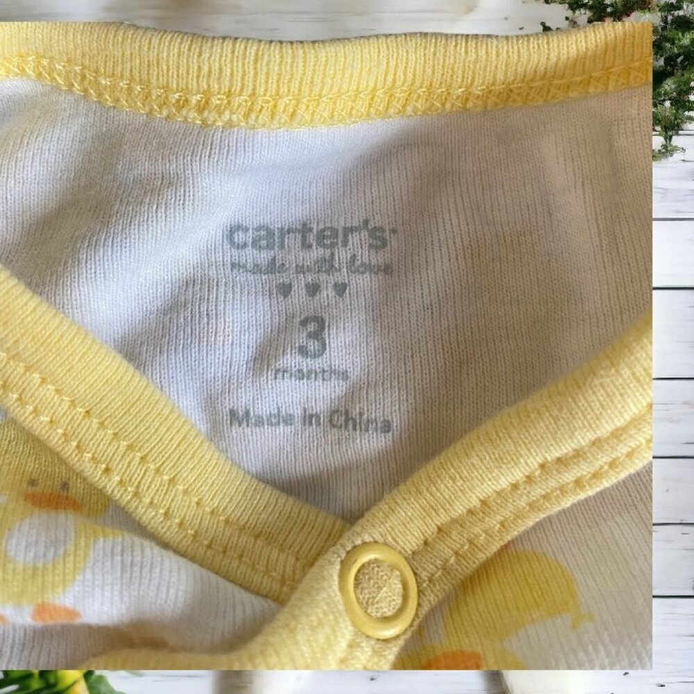 2pc Carter’s Cotton Appliqué Duck Outfit - Picture 2 of 8